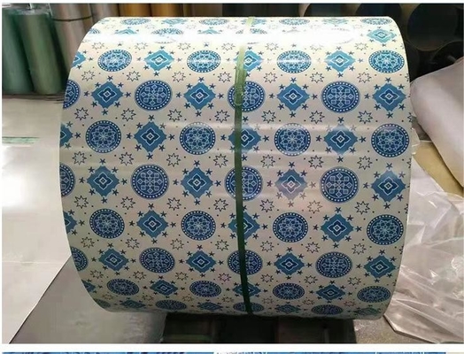 700-2000mm chiều rộng được sơn trước Ppgi Z100 cuộn thép cán lạnh cho vật liệu xây dựng