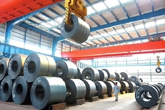 Các nhà sản xuất cuộn thép cán nóng tùy chỉnh cho tóc thẳng với độ dày 2,0-3,5mm