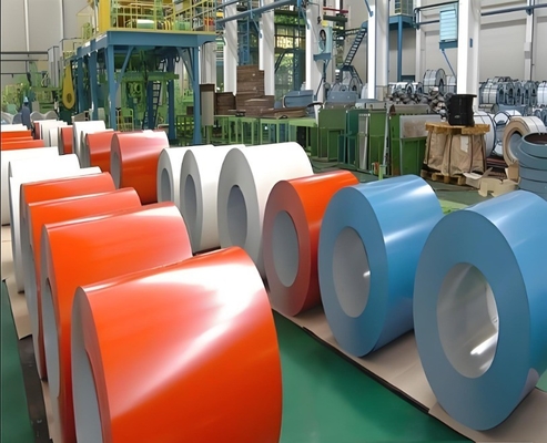Dịch vụ chế biến Đường cuộn thép PPGI cứng trung bình cho sơn màu sơn trước