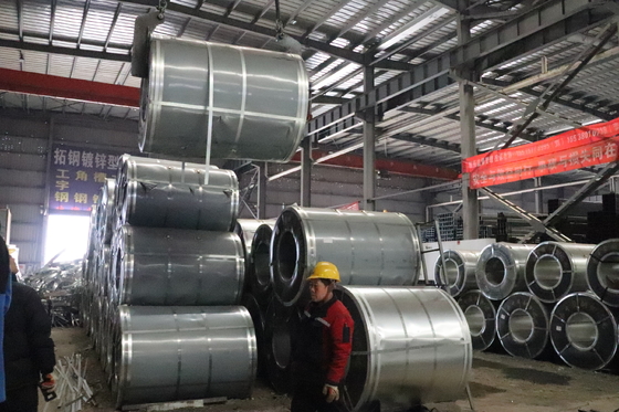 2.0-3.5mm Độ dày Hot Galvanized Hot Rolling Steel Coil cho xây dựng và hàng hải