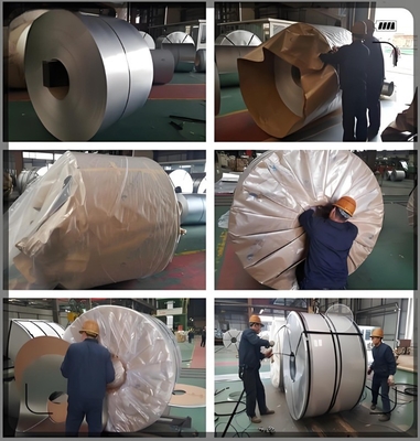Đường cuộn phủ màu bằng thép kẽm PPGI cứng trung bình để sản xuất ống từ Shandong