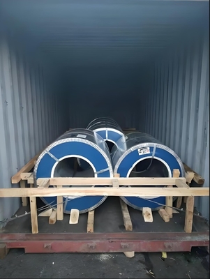 Bảng CRC/MS làm bằng cuộn thép cán lạnh PPGI/PPGL được sơn sẵn để chế tạo thùng chứa