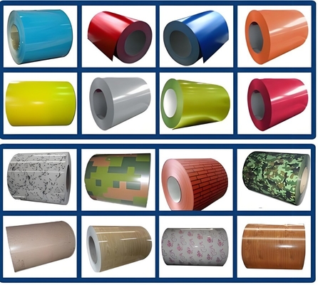 Bảng CRC/MS làm bằng cuộn thép cán lạnh PPGI/PPGL được sơn sẵn để chế tạo thùng chứa