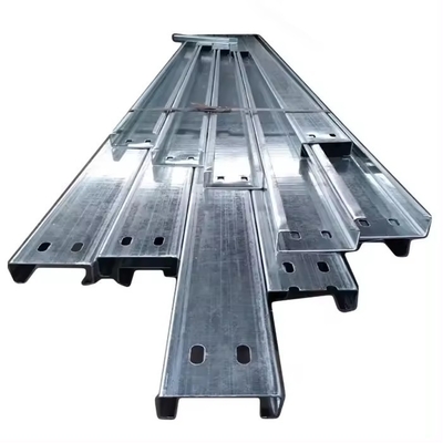 ± 1% Độ khoan dung thép hình C galvanized nóng ngâm không hợp kim cho vật liệu xây dựng
