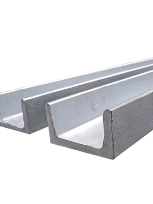 Đổ kích thước tiêu chuẩn UPN 100 thép U Channel Bar cho cấu trúc xây dựng