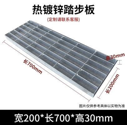 20kg-1000kg Hot Dip Galvanized Stainless Steel Grating cho tấm nền tảng chống trượt