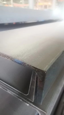 Kỹ thuật cán nóng lớp Q235B Hàn Quốc Custom Channel Steel Bracket