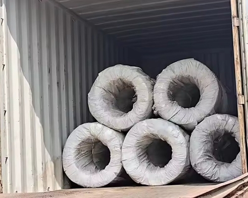 Dịch vụ hàn và độ khoan dung ± 1% cho sợi dây cuộn galvanized đắm nóng 6mm-12mm