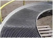 Ngành công nghiệp dầu khí và khí đốt bạc thép Grating trọng lượng với nóng đun sơn mạ kết thúc