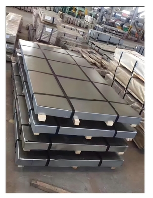 Tùy chỉnh 40g / m2 Zinc Lớp trung cứng mực kẽm tấm thép 1.5 * 1250mm