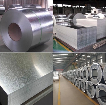 Trọng lượng cuộn 3-8 tấn cuộn thép kẽm cho tấm thùng chứa.