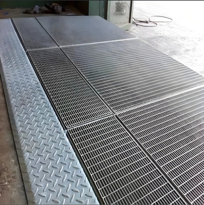 Băng bạc thép Mezzanine sàn bar Grating với chứng nhận ISO9001