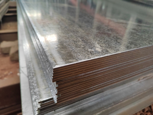 4.5/4.75/5.0*1500mm tấm thép kẽm kích thước tùy chỉnh Xuất phát trên toàn thế giới với lớp phủ Z41-Z60