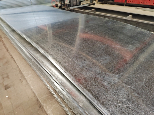5.75 * 1500mm hàn tấm thép kẽm cho lớp phủ xây dựng Z41-Z60 tùy chỉnh