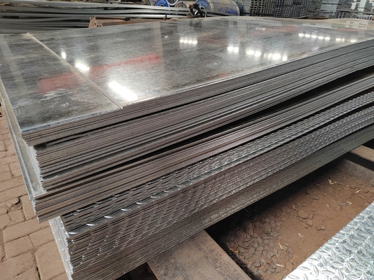 5.75 * 1500mm hàn tấm thép kẽm cho lớp phủ xây dựng Z41-Z60 tùy chỉnh