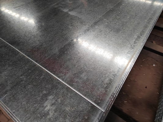 5.75 * 1500mm hàn tấm thép kẽm cho lớp phủ xây dựng Z41-Z60 tùy chỉnh