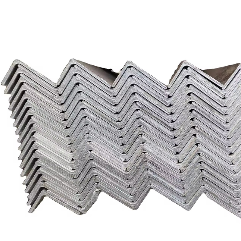Thép Angel đúc nóng / MS góc L Profile bằng nhau hoặc không bằng nhau góc thép Độ khoan độ chính là ± 1%