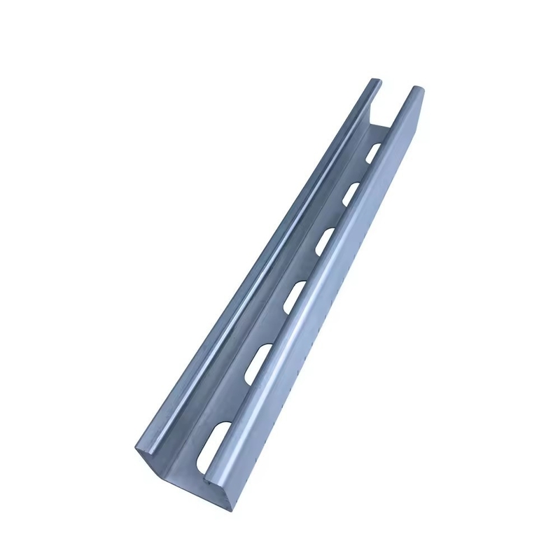 ± 1% Độ khoan dung thép hình C galvanized nóng ngâm không hợp kim cho vật liệu xây dựng
